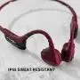AfterShokz Air Open Ear Wireless Bone Conduction Headphones, Canyon Red, AS650CR AfterShokz Air Open Ear Wireless Bone Conduction Headphones, Canyon Red, AS650CR