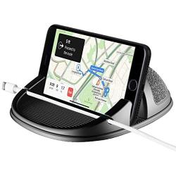 WIFORT Car Phone Holder Dashboard Non-Slip,Universal Car Mount for Mobile Phone,Car Cell Phone Holder Hand Free for iPhone 11 pro max Xs Max XR X 8 7 SE 2020 Samsung Galaxy Note 10 Plus S9 S8,and More