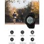 Digital Sports Watch Water Resistant Outdoor Easy Read Military Back Light Black Big Face Mens 1167