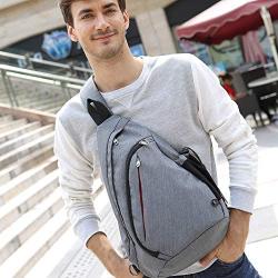 KAKA Sling Bag Crossbody Backpack Antitheft Waterproof Shoulder Bag for Men Women.