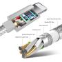 iPhone Charger Cable MFi Certified Lightning Cord 3Pack 6ft USB Fast Charging Syncing Cable Nylon Braided iPhone SE 11 Pro MAX Xs XS MAX XR X 8 7 6 5 Plus S E iPad iPod Grey