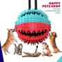 N/F [Latest 2020]  Dog Chew Toys for Aggressive Chewers- Suction Cup Interactive Ropes Dogs Toy for Pet Teeth Cleaning, Training, Kill Boring Time, Food Dispensing Ball Toys for Small Medium Dogs