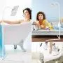 Tablet Floor Stand, Gooseneck Long Arm Cell Phone Holder Mount for 7-13inch Tablet iPad, Including ipad Pro/Mini/Air, Samsung Galaxy Tab,Kindle White Tablet Floor Stand, Gooseneck Long Arm Cell Phone Holder Mount for 7-13inch Tablet iPad, Including ipad Pro/Mini/Air, Samsung Galaxy Tab,Kindle White