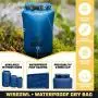 Wise Owl Outfitters Dry Bag - Ultra Lightweight Airtight Waterproof Bags - Fully Submersible Ripstop Roll Top Drybag Sacks Great for Kayak Boat Water Sports Camping - 5L 10L and 20L Sizes Wise Owl Outfitters Dry Bag - Ultra Lightweight Airtight Waterproof Bags - Fully Submersible Ripstop Roll Top Drybag Sacks Great for Kayak Boat Water Sports Camping - 5L 10L and 20L Sizes