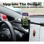 Car Cellphone Mount for Tesla Model 3 Model Y Monitor Fixed Clip Safety Cell Phone Holder Stand (Silence) Upgrade Silicone (All Screen Phone Holder)