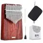LingTing LT-K17A 17 keys Kalimba Mbira Thumb Piano（wind whisperer）