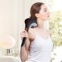 Hangsun Handheld Neck Back Massager MG400 Deep Tissue Percussion Massage for Shoulder, Leg, Foot, Muscles, Electric Double Head Full Body Massagers