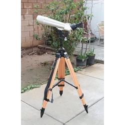 Binger 20x80 astronomical binoculars telescope Fully multi coated BAK 4 prism focal length 520mm 1.25" helical focusers with U mount and wooden tripod