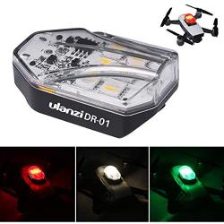 Ulanzi DR-01 Drone Light Flash LED Light 3 Model RGB Drone Location Indicator Light for DJI Night Flight Searching Lighting Drone Accessories Slow Flash/Strobe