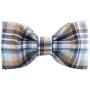 Lionet Paws Dog and Cat Collar with Bowtie Grid Collar Plastic Buckle Light Adjustable Collars for Small Medium Large Dogs