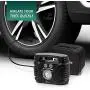 AC/DC Portable Air Compressor/Tire Inflator Powered by Car 12V DC and Home 110V AC AC/DC Portable Air Compressor/Tire Inflator Powered by Car 12V DC and Home 110V AC