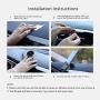 Car Phone Mount, VAVA Phone Holder for Car, Magnetic Phone Car Mount Compatible with Iphone XS Max XR X 8 7 Se 6S 6+ 5S 4 Samsung Galaxy S10 S9 S8 S7 S6 S5 S4 LG Nexus Nokia and More