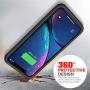 Battery Case for iPhone XR, Feob Upgraded 5500mAh Portable Charging Case Extended Battery Pack for iPhone XR Charger Case (6.1 inch)- Black