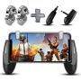 RONSHIN Wireless Controller,Joysticks for PUBG STG FPS Game Trigger Cell Phone Mobile Controller Fire Button Gamepad L1R1 Aim Key Joystick for iPhone Android Gifts for Boys