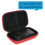 Khanka Hard Travel Case Replacement for Anker PowerCore Speed 10000 10000mAh QC Charge 3.0 Portable External Charger Battery Power Bank (Red)