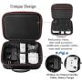 Hard Storage Carrying Case for DJI Mavic Air 2 Fly More Combo. - Black
