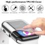 Mastten 2-Pack 38mm Case Compatible for Apple Watch Screen Protector, Full Protective Case TPU HD Ultra-Thin Cover Compatible for iWatch Series 3 2 1, Black, Silver