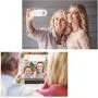Selfie Ring Light, Rechargeable Cell Phone Ring Light 3 Tones Selfie Fill Light with 40 LED Beads Makeup Light Ring for Selfie, Photography, Livestream Selfie Ring Light, Rechargeable Cell Phone Ring Light 3 Tones Selfie Fill Light with 40 LED Beads Makeup Light Ring for Selfie, Photography, Livestream