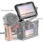 SMALLRIG Monitor Cage with Sunhood for SmallHD Focus Series 5 inches Monitor 2249