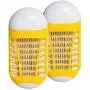 2 Pack Electric Bug Zapper Mosquito Killer with UV LED Night Light, Electronic Insect Fly Trap for Indoor Outdoor 2 Pack Electric Bug Zapper Mosquito Killer with UV LED Night Light, Electronic Insect Fly Trap for Indoor Outdoor