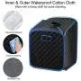 Giantex Portable Steam Sauna Spa 2L Folding Private Sauna Tent W/Chair Foot Massage Roller Absorbent Pad and 9 Adjustable Temperature Levels Spa Tent for Weight Loss Stress Fatigue (Black) Giantex Portable Steam Sauna Spa 2L Folding Private Sauna Tent W/Chair Foot Massage Roller Absorbent Pad and 9 Adjustable Temperature Levels Spa Tent for Weight Loss Stress Fatigue (Black)