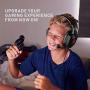 RUNMUS Gaming Headset for PS4, Xbox One, PC Headset w/Surround Sound, Noise Canceling Over Ear Headphones with Mic & LED Light, Compatible with PS4, Xbox One, Nintendo Switch, PC, PS3, Mac, Laptop
