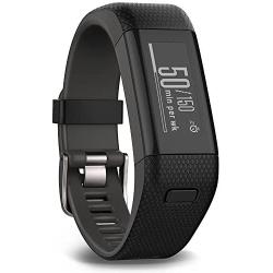 Garmin Vivosmart HR+ Activity Tracker Regular Fit, Black (010-N1955-36) - (Renewed)