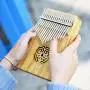 ammoon Kalimba 17 key Thumb Piano Solid Wood Finger Piano with Carry Bag Tuning Hammer AKP-17L ammoon Kalimba 17 key Thumb Piano Solid Wood Finger Piano with Carry Bag Tuning Hammer AKP-17L