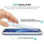 Maxboost (3 Pack) Screen Protector with Anti-Blue Compatible Apple iPhone 11 and iPhone XR (6.1") [Blue Light Filtering + Eye Protection Tempered Glass] Advance HD Clarity Work with Most