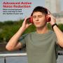 Noise Cancelling Headphones Wireless Bluetooth 5.0, Over-Ear Srhythm NC15 Headset with Microphones for Online Class/Home Office/TV/PC/Cell Phone-Low Latency