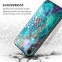 KANGYA iPhone XR Case, Slim Thin Hybrid Hard PC Soft Rubber Drop Protection Shockproof Bumper Glow in The Dark Anti-Scratches Non-Slip Phone Case Cover for 6.1 Inch iPhone XR 2018, Mandala in Galaxy