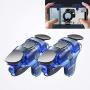 Mobile Game Controller [L1+R1] Trigger Aim Button Compatible Mobile Phone [JI-3] (Navy)