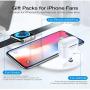 Wireless Charger 3 in 1 Wireless Charging Stand Pad for Apple Watch iPhone Airpods, Wireless Charging Station Compatible for iPhone 11/Pro/X/XR/Xs/8 Plus Apple Watch Charger 5 4 3 2 1 Airpods1 2 Pro.