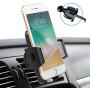 Cell Phone Holder for Car, Universal Car Holder Phone Mount, Quntis Car Air Vent Stand Cradle 360 Rotation Compatible with iPhone Xs XR X 8 7 6 Plus Samsung S10 S9 S8 Plus LG Motorola Pixel Nexus
