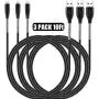 Micro USB Cable 10ft, Cabepow 3 Pack Long Android Charger Cable Spring Protection High Speed Data and Charging Android Charger Cord for Samsung Galaxy S7 Edge S6 S5,Note 5 4,LG G4 Android Phone Micro USB Cable 10ft, Cabepow 3 Pack Long Android Charger Cable Spring Protection High Speed Data and Charging Android Charger Cord for Samsung Galaxy S7 Edge S6 S5,Note 5 4,LG G4 Android Phone