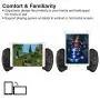 Mobile Game Controller, Wireless 4.0 Practical Stretch Joystick Gamepad with 5-10 Inch Telescopic Holder for Compatible Phone8/XR/XS iOS Compatible Android Mobile Phone Tablet Mobile Game Controller, Wireless 4.0 Practical Stretch Joystick Gamepad with 5-10 Inch Telescopic Holder for Compatible Phone8/XR/XS iOS Compatible Android Mobile Phone Tablet