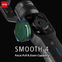Zhiyun Smooth 4 3-Axis Handheld Gimbal Stabilizer for Smartphones, Black