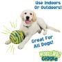 Wobble Wag Giggle Ball, Interactive Dog Toy, Fun Giggle Sounds When Rolled or Shaken, Pets Know Best, As Seen On TV