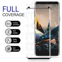 Galaxy S9 Plus Screen Protector By YEYEBF, [2 Pack] Full Coverage Tempered Glass Screen Protector [9H Hardness] [3D Touch] [Bubble-Free] Screen Protector Glass For Samsung Galaxy S9 Plus