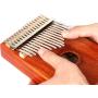 Hidear Thumb Piano Kalimba 17 keys Finger Piano 17 Tone Musical Toys with Instruction and Tune Hammer, Portable Thumb Piano Okoume