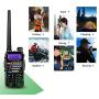 BaoFeng UV-5R Plus Qualette Two way Radio (Jungle Camouflage)