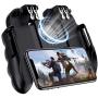 SOONHUA Mobile Game Controller 6 Finger Fire Trigger Gamepad Joystick with Cooling Fan