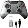 Gam3Gear PG-9062 Dark Fighter Wireless Joypad Controller Gamepad for Samsung Huawei Android TV TV Box (NOT for iOS) with Keychain Gam3Gear PG-9062 Dark Fighter Wireless Joypad Controller Gamepad for Samsung Huawei Android TV TV Box (NOT for iOS) with Keychain