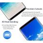 [2-Pack] Keklle Galaxy S9 Screen Protector, Case Friendly,Anti-Scratch,Anti-Bubble,High Definition 3D Curved Tempered Glass Film Suitable for Samsung S9