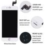 White Replacement LCD Screen Compatible with iPhone 6S Plus 5.5 Inch Display Digitizer Assembly Full Complete Front Glass with Repair Tools
