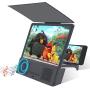 Randalfy Mobile Phone Amplifier - 8 inch 3D HD Portable Phone Amplifier Screen Phone Screen Magnifier with Bluetooth Speaker, Suitable for Various Mobile Phones