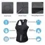 YIANNA Sweat Neoprene Sauna Suit Tank Top Vest with Adjustable Shaper Waist Trainer Belt YIANNA Sweat Neoprene Sauna Suit Tank Top Vest with Adjustable Shaper Waist Trainer Belt
