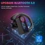 Bluetooth 5.0 [Upgraded] Wireless Earbuds with Charging Case 8-10H Playtime Wireless Earphones IPX8 Waterproof CVC Noise-Cancelling Headphones in Ear Built Microphone Headset for Sports, Workout Gym