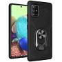 Oleaders for Galaxy A71 5G Case [Not for Verizon A71 5G UW] with Screen Protector, Rotatable Ring Holder Fit for Magnetic Car Mount Case for Galaxy A71 5G - Black