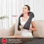 Snailax Cordless Neck Back Massager - Shiatsu Neck and Shoulder Massager with Heat, Portable Massagers for Neck and Back, Lumbar, Foot Electric Massage Pillow Snailax Cordless Neck Back Massager - Shiatsu Neck and Shoulder Massager with Heat, Portable Massagers for Neck and Back, Lumbar, Foot Electric Massage Pillow